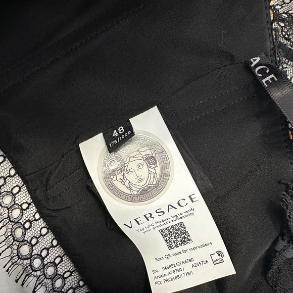 Versace printed bustier Bra top - Picture 3 of 7